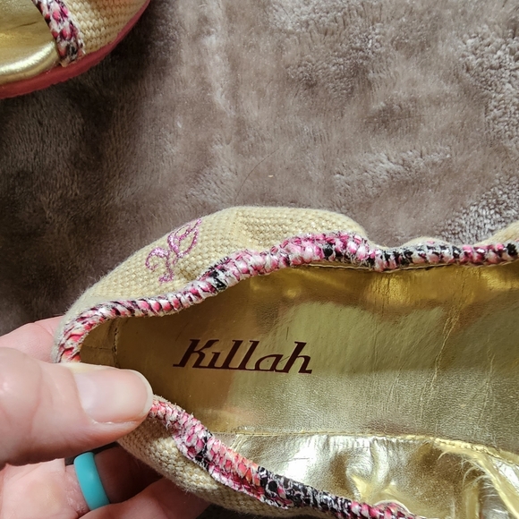 Killah flats Size 36.5 (US SIZE 6, per google) - Picture 8 of 8